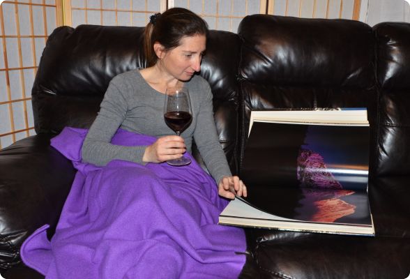 Sunrise Pashmina 100% cashmere travel/meditation shawl,  Imperial Purple  (#Pm-031D), diamond weave, hemmed 