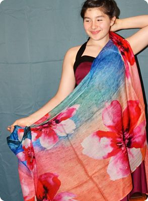 LWH Putali Arunima shawl