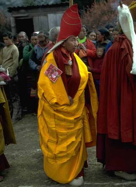 The late Abbot of Tengboche Monastery, Ngawang Tenzing Jangpo