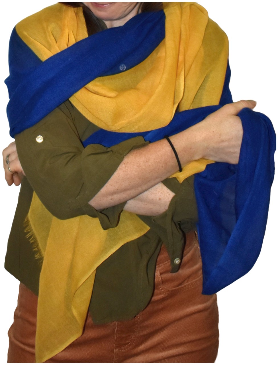 Slava Ukraini shawl